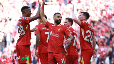 ليفربول يحتفل بخماسية أمام وست هام في الدوري الإنجليزي